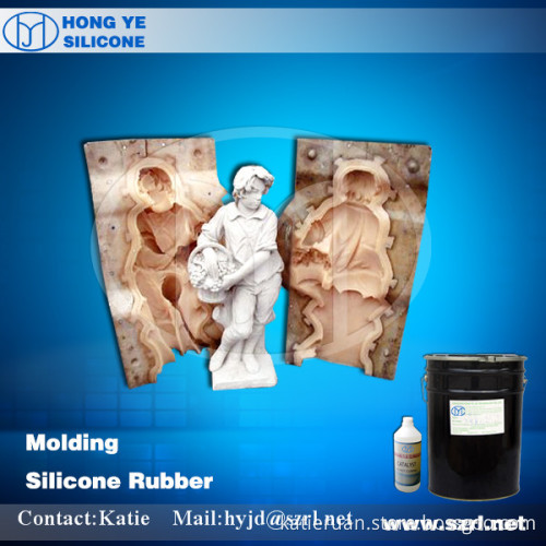 RTV Liquid silicone rubber for cement garden mould making